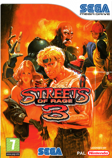 Bare Knuckle 3 - Tekken Seiten cover