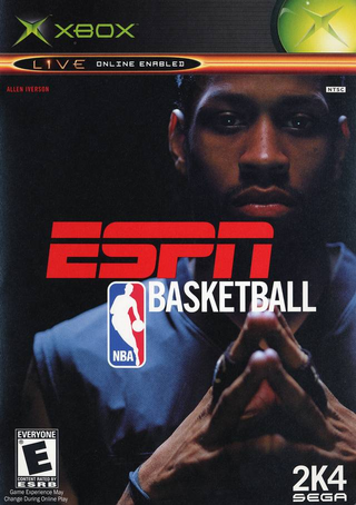 ESPN NBA Basketball 2K4 cover