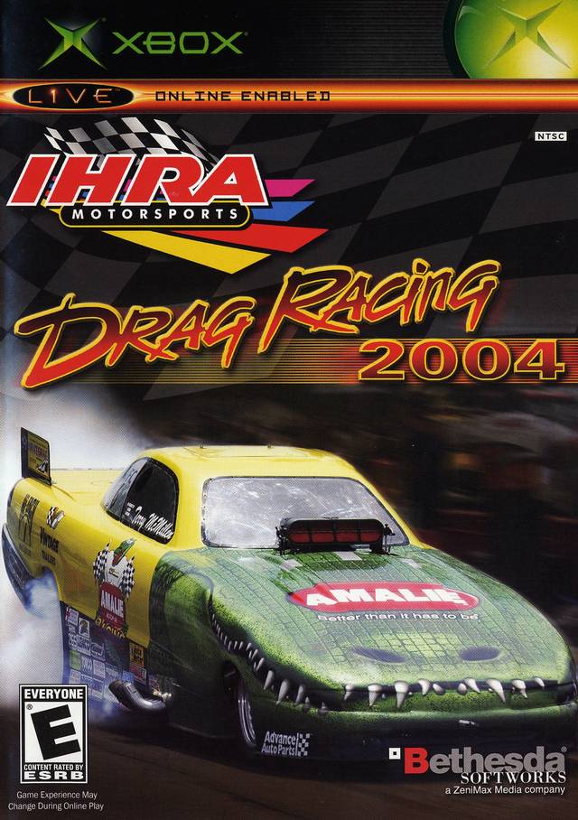 《IHRA 直線加速賽2004》封面