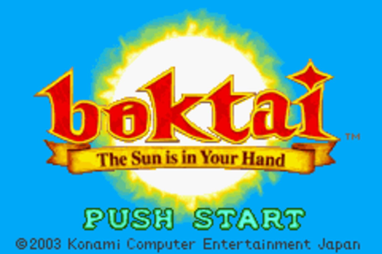 Boktai - The Sun Is in Your Hand