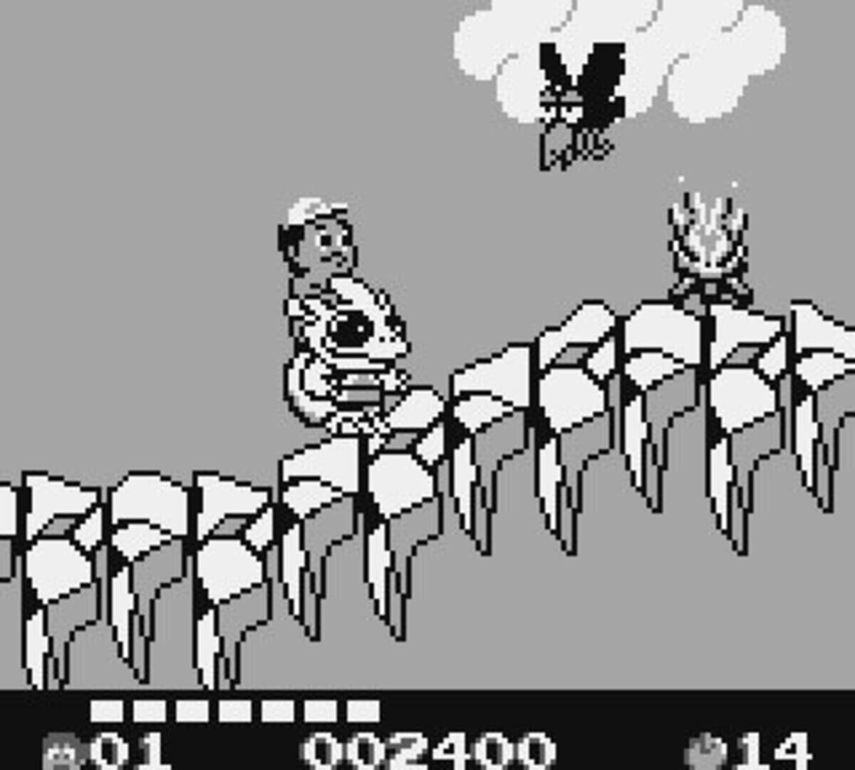 『Adventure Island 2 - Aliens in Paradise』ゲームスクリーンショット２