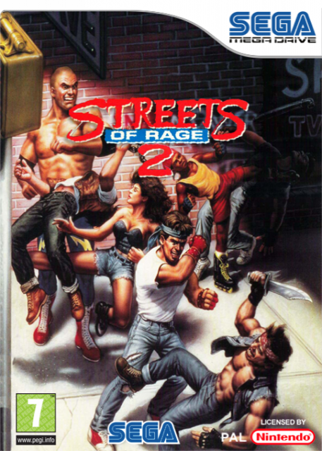 Bare Knuckle - Ikari no Tekken cover