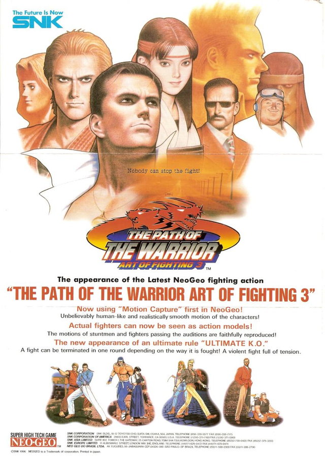 Art of Fighting 3: The Path of the Warrior