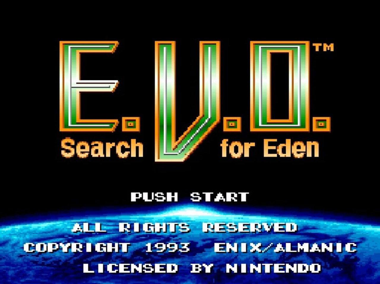 E.V.O. - Search for Eden