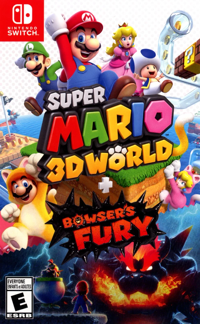 『スーパーマリオ 3Dワールド ＋ レイジワールド』の表紙