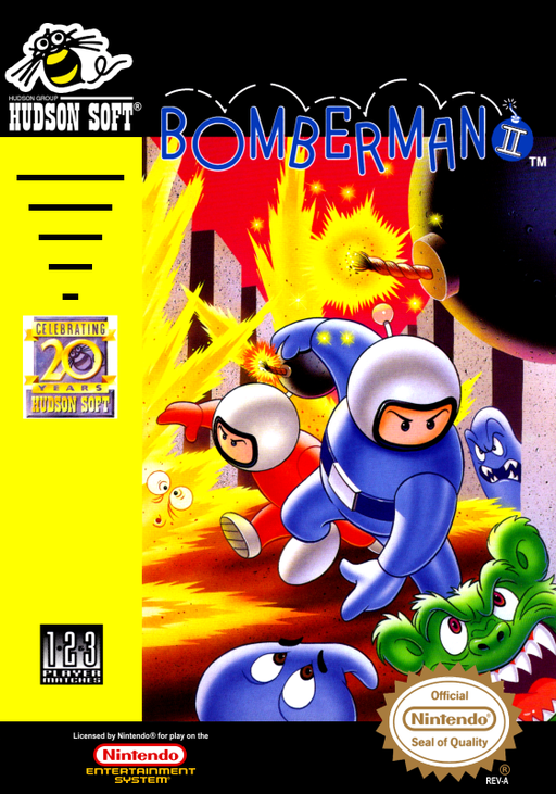 『ボンバーマンII』のパッケージ画像