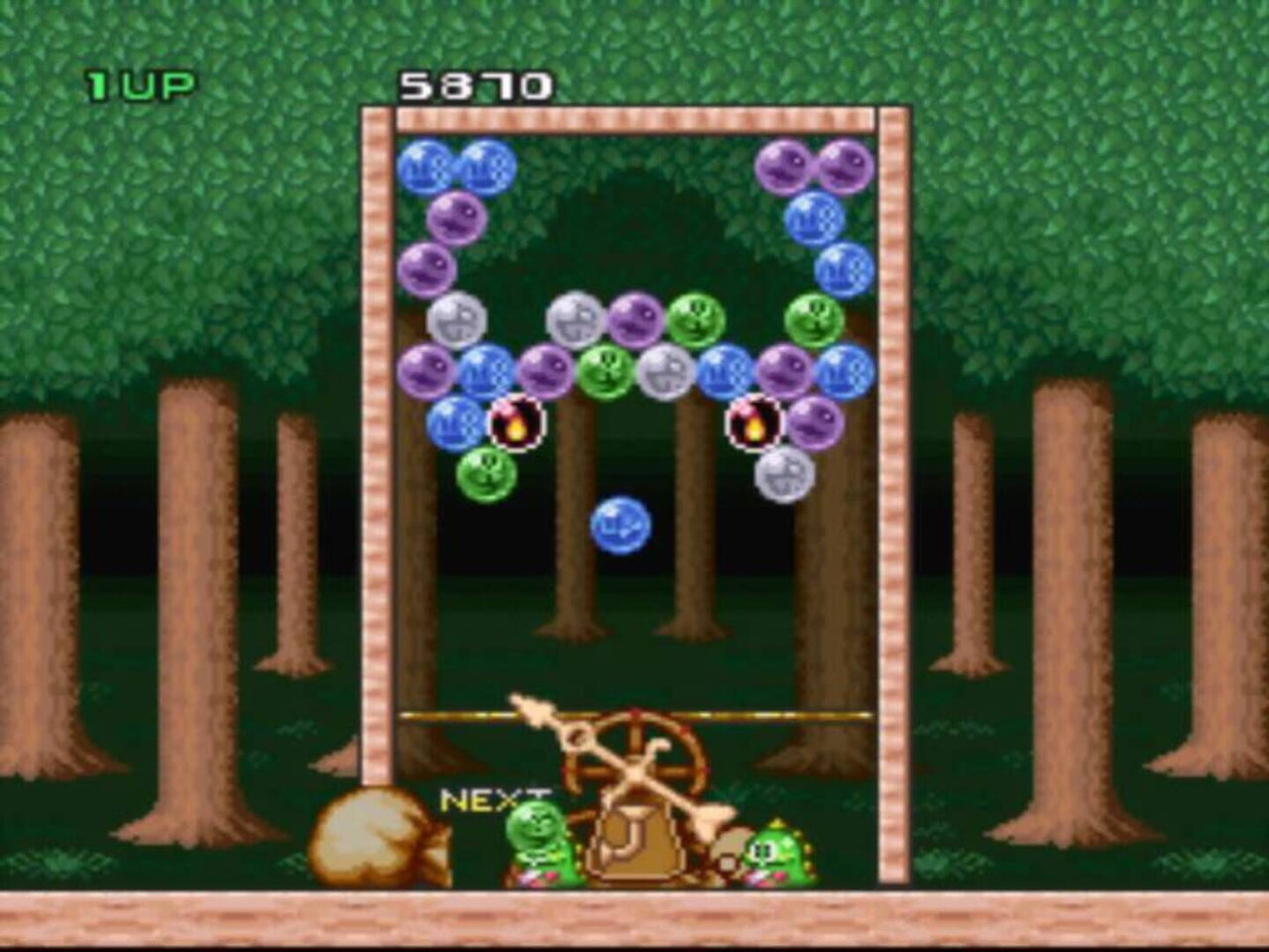 『パズルボブル』ゲームスクリーンショット2