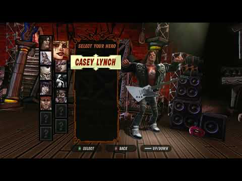 『Guitar Hero 3』ゲームスクリーンショット1