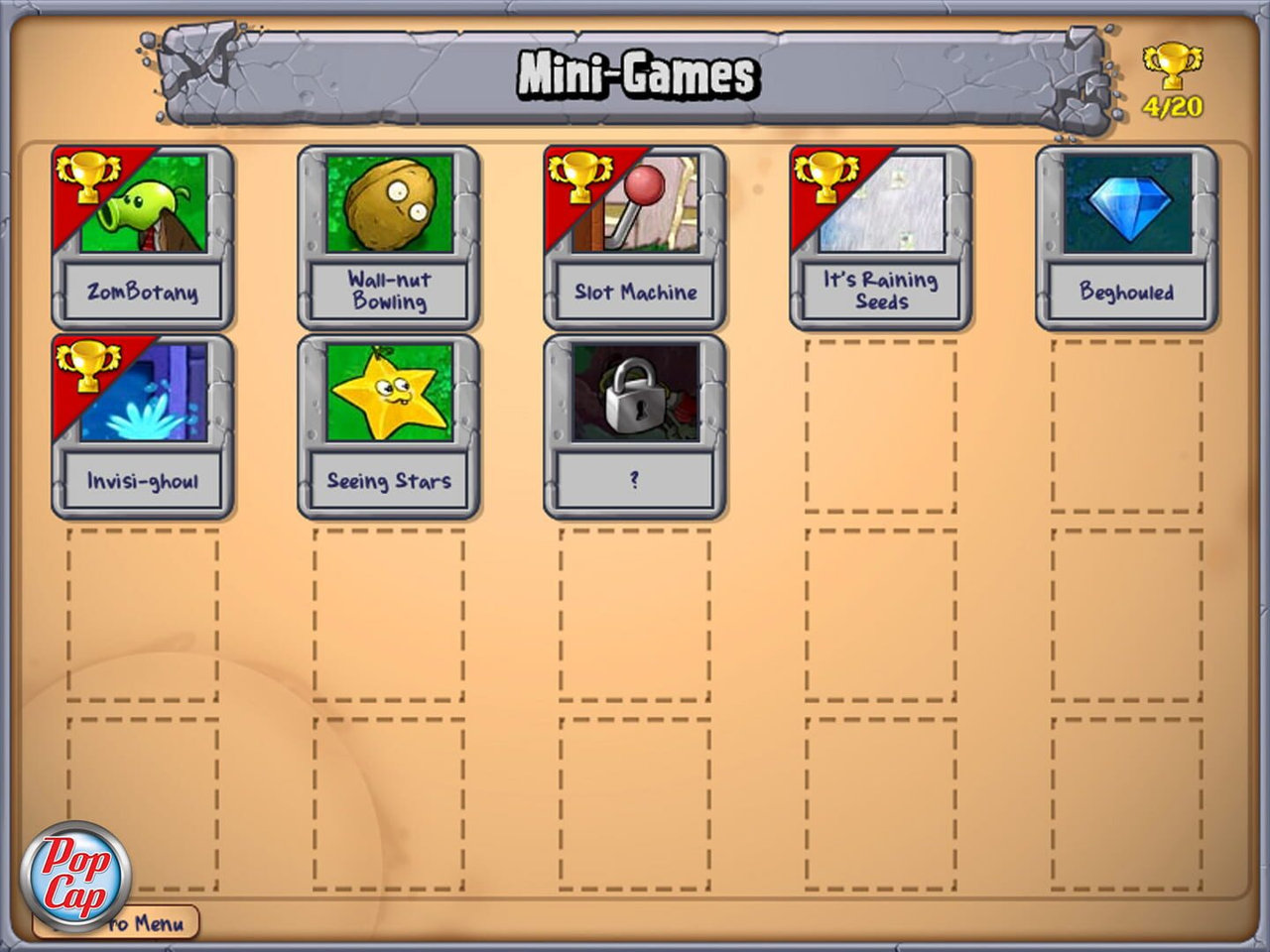 Plants vs Zombies gameplay screenshot 2