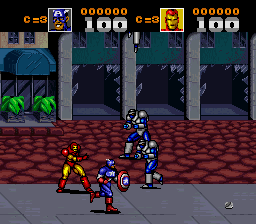 『Captain America and the Avengers』ゲームスクリーンショット4