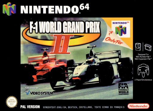 F-1 World Grand Prix 2 cover