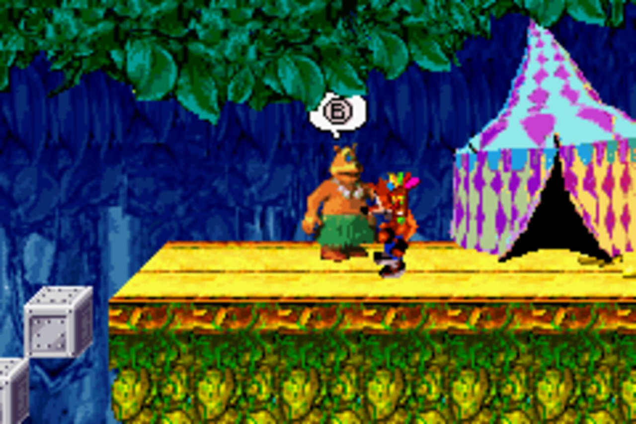 『Crash Bandicoot Fusion』ゲームスクリーンショット1