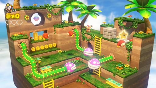 『進め!キノピオ隊長』ゲームスクリーンショット2