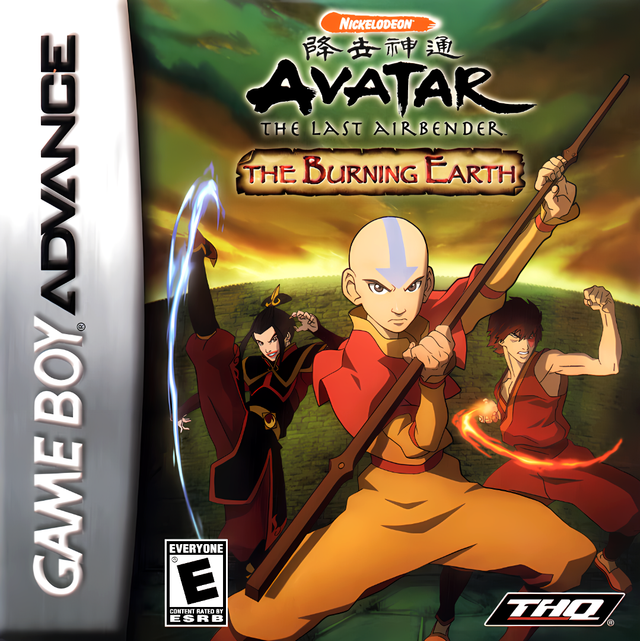 Avatar - The Legend of Aang - The Burning Earth cover