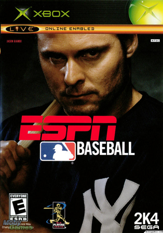 《ESPN 美国职棒大联盟2K4》封面