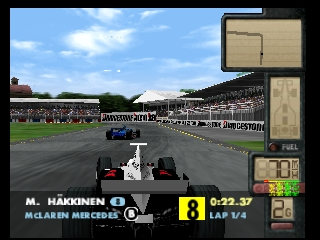 F-1 World Grand Prix 2 gameplay screenshot 1