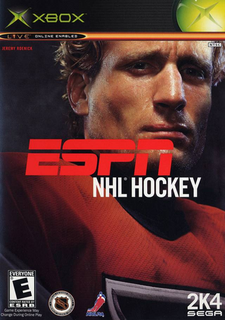 ESPN NHL Hockey 2K4 cover