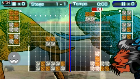 Lumines 2 gameplay screenshot 2
