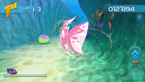 『Jett Tailfin』ゲームスクリーンショット1