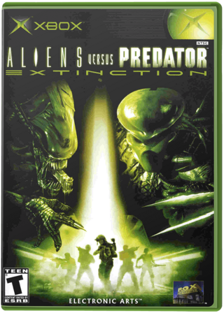 Aliens vs Predator - Extinction cover