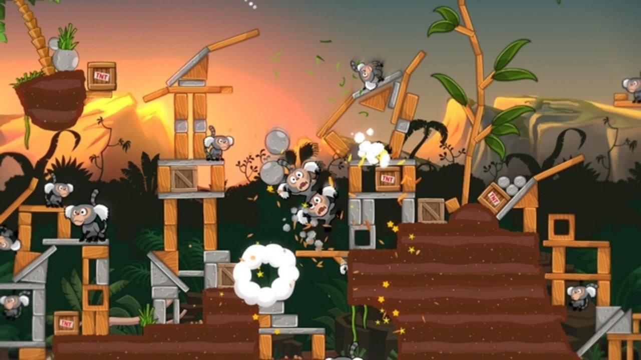 Angry Birds Trilogy gameplay screenshot 1
