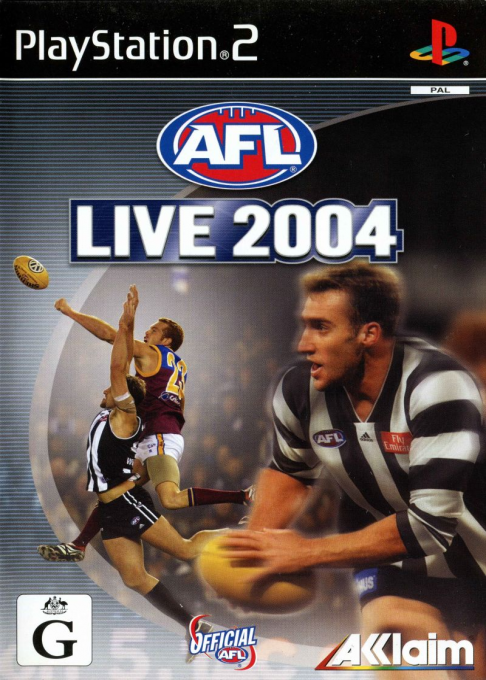 《AFL Live 2004》封面