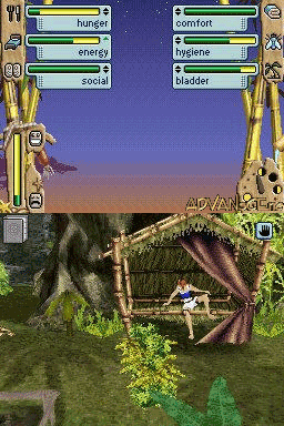 『Sims 2 The - Castaway』ゲームスクリーンショット1
