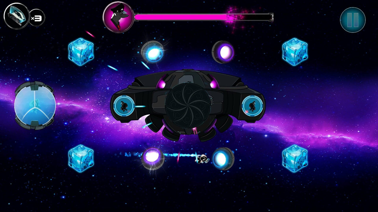 『Gravity Badgers』ゲームスクリーンショット2