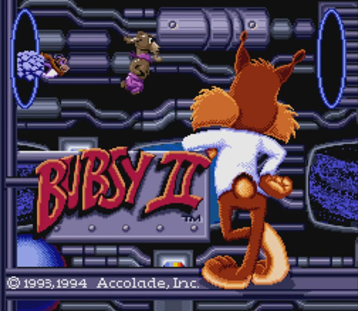 『Bubsy 2』ゲームスクリーンショット2