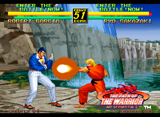 Art of Fighting 3 gameplay screenshot 1