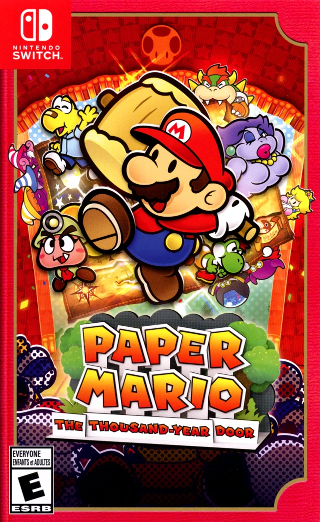 《纸片马力欧 RPG》封面