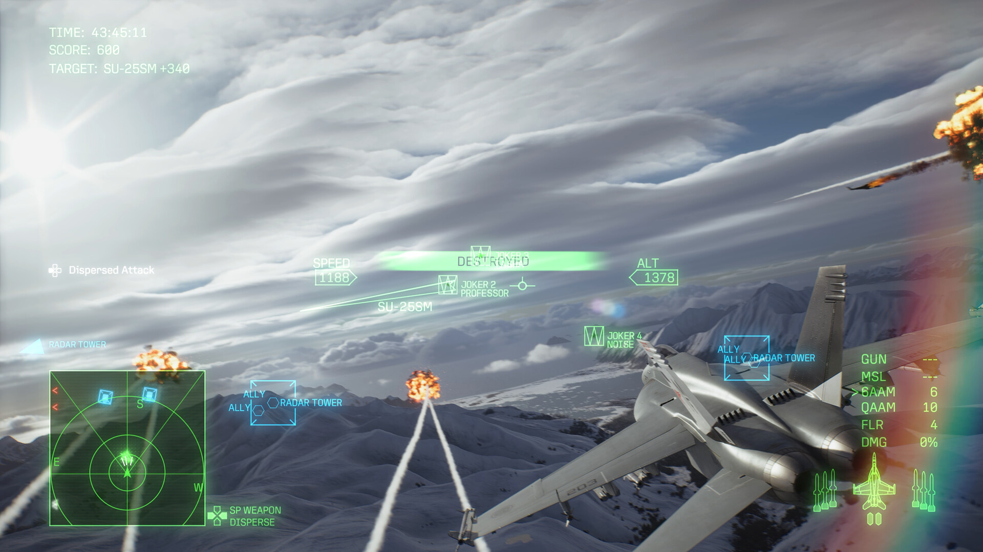 ACE COMBAT 8: WINGS OF THEVE — Official PC screenshot 2