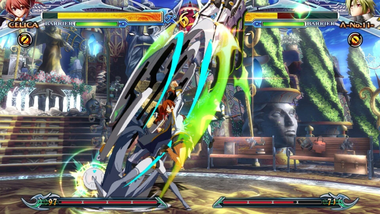 BlazBlue - Chrono Phantasma Extend gameplay screenshot 3