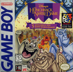 『Hunchback of Notre Dame The - 5 Foolishly Fun Topsy Turvy Games』のパッケージ画像