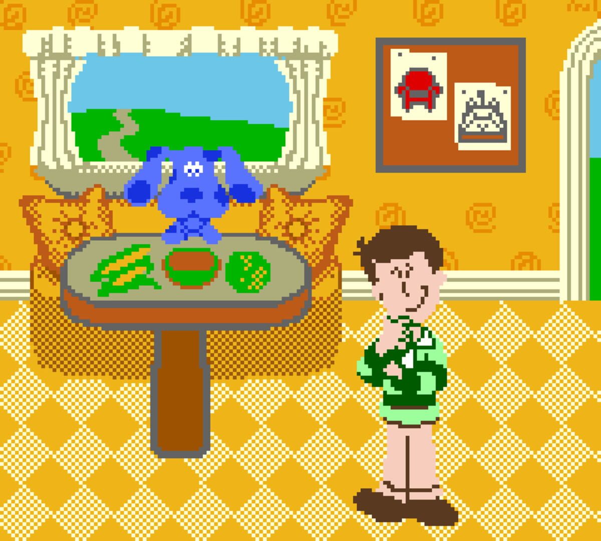 蓝色谜题