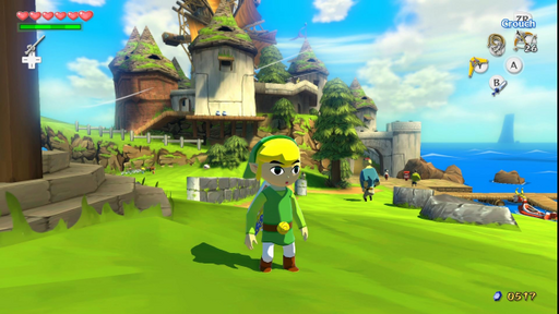 「ゼルダの伝説 風のタクト HD Edition」ゲームスクリーンショット1
