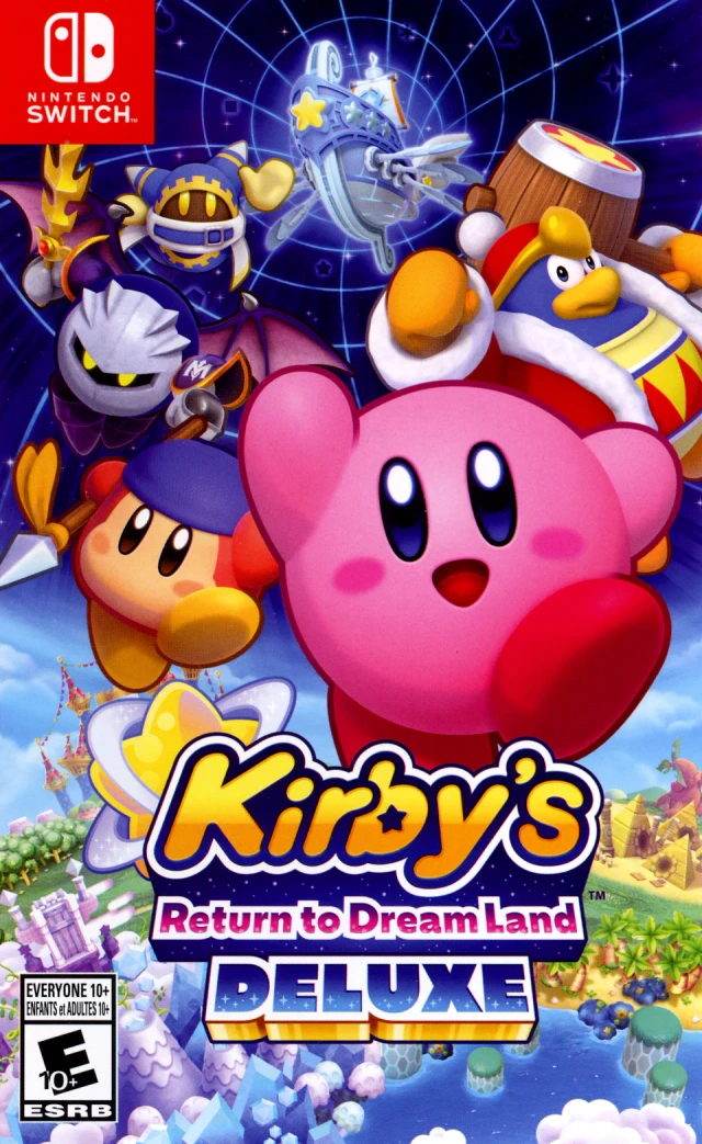 『星のカービィ Wii デラックスエディション』の表紙