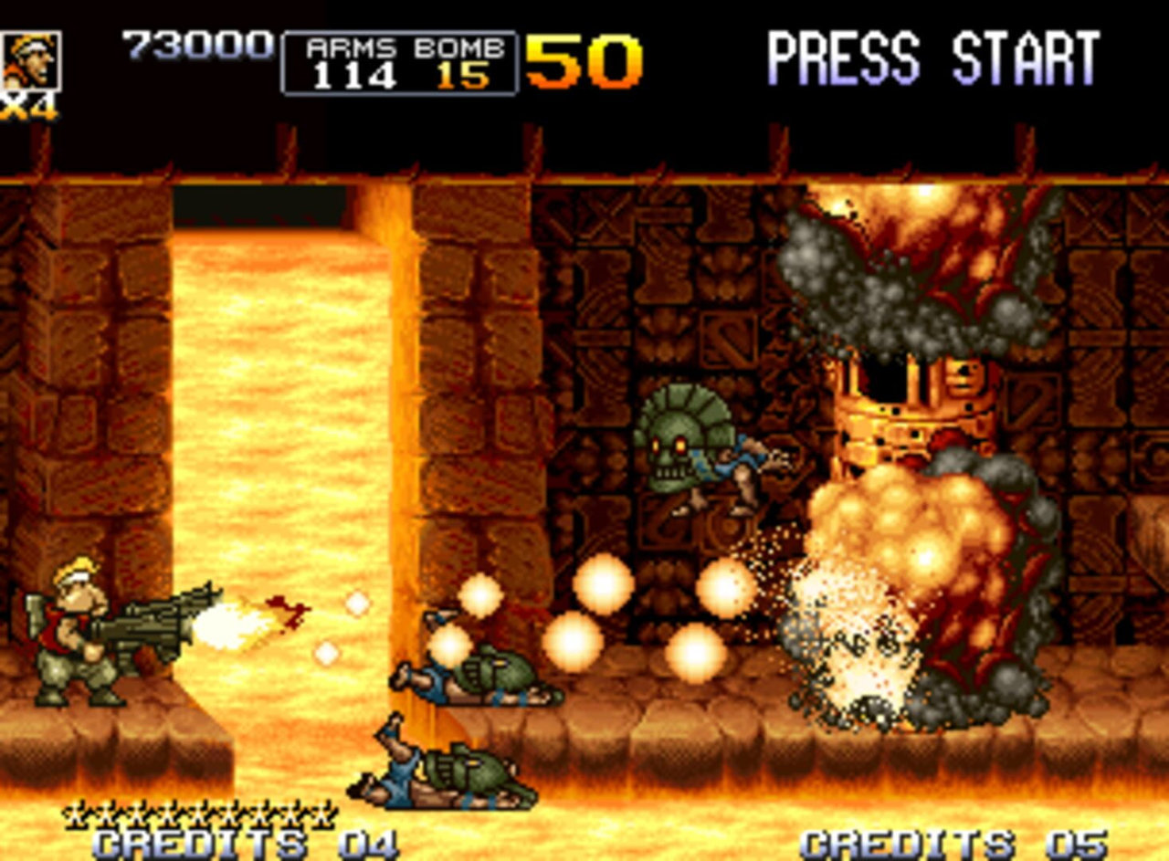 『メタルスラッグ 5』ゲームスクリーンショット3