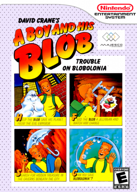 『Boy and His Blob A - Trouble on Blobolonia』のパッケージ画像