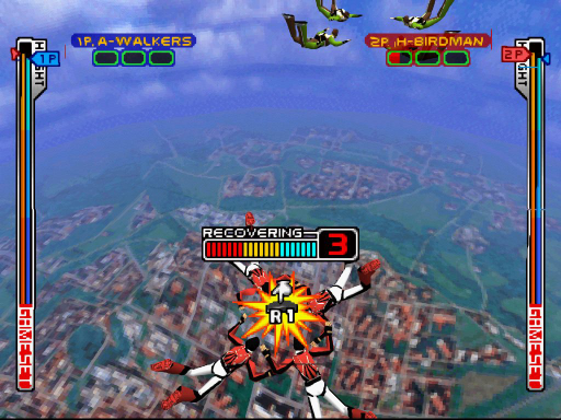 『Aero Dive』ゲームスクリーンショット1