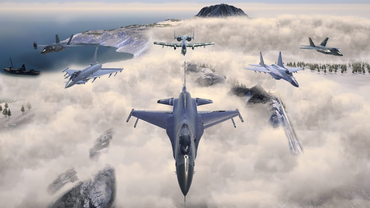 飛機飛行模擬器：戰區