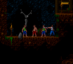 『ブラックソーン 復讐の黒き棘』ゲームスクリーンショット1